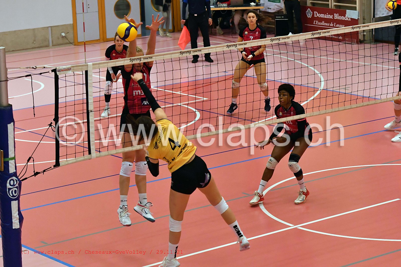 20211128 Cheseaux - Genevevolley