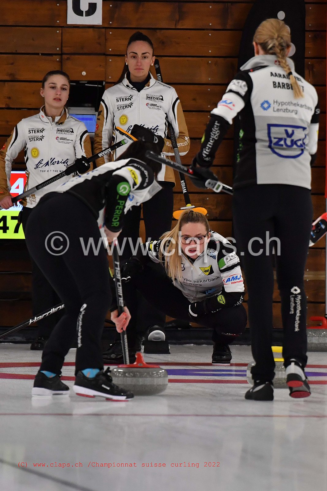 Championnat Suisse Curling février 2022