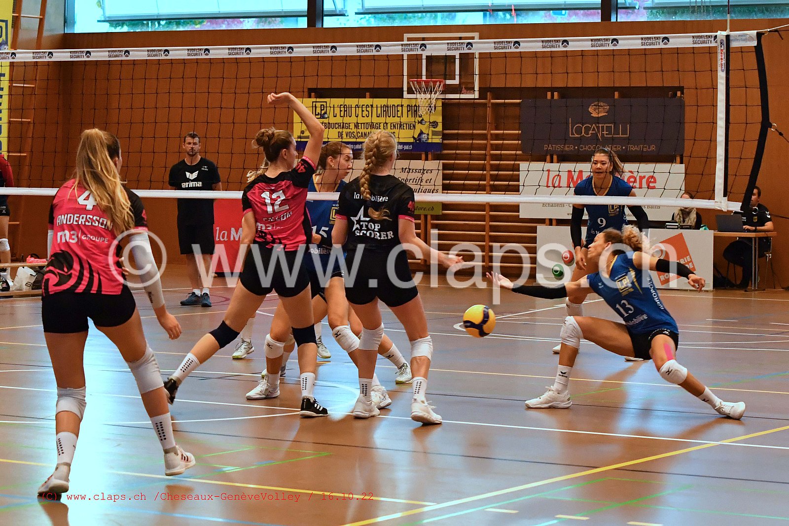 20221022 Cheseaux - Genève Volley
