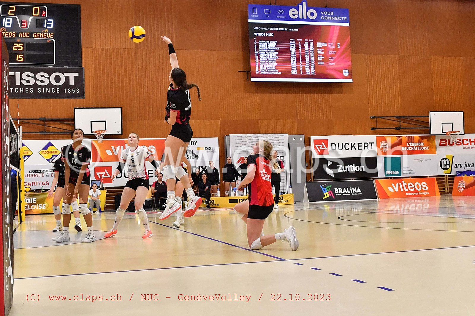20231022 NUC - Genève Volley