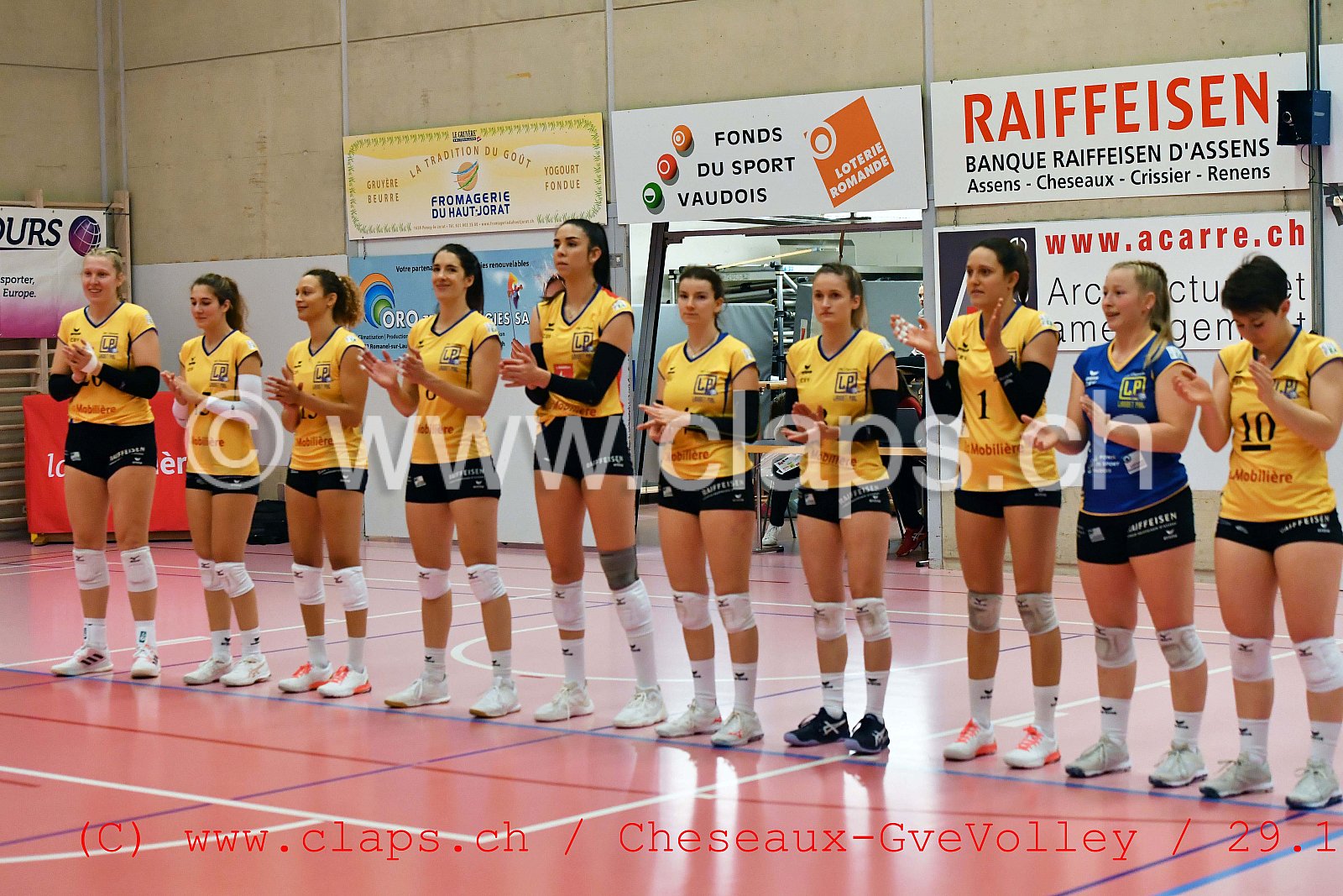 20211128 Cheseaux - Genevevolley