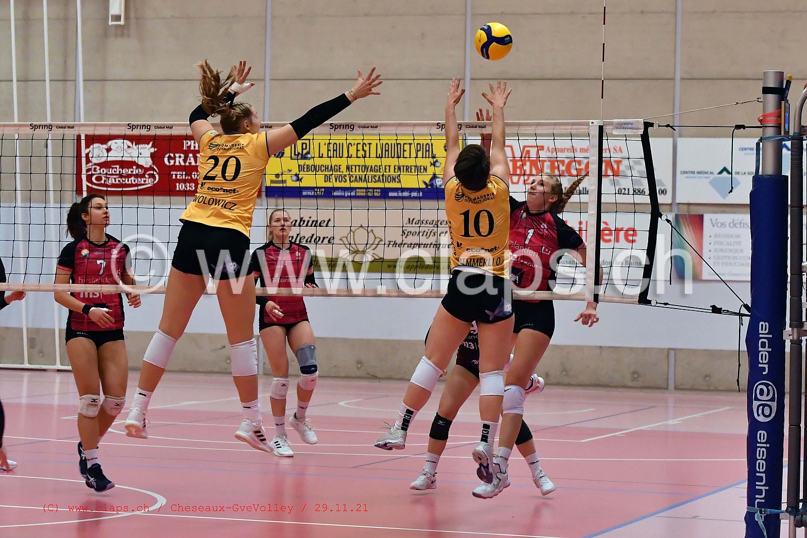 20211128 Cheseaux - Genevevolley