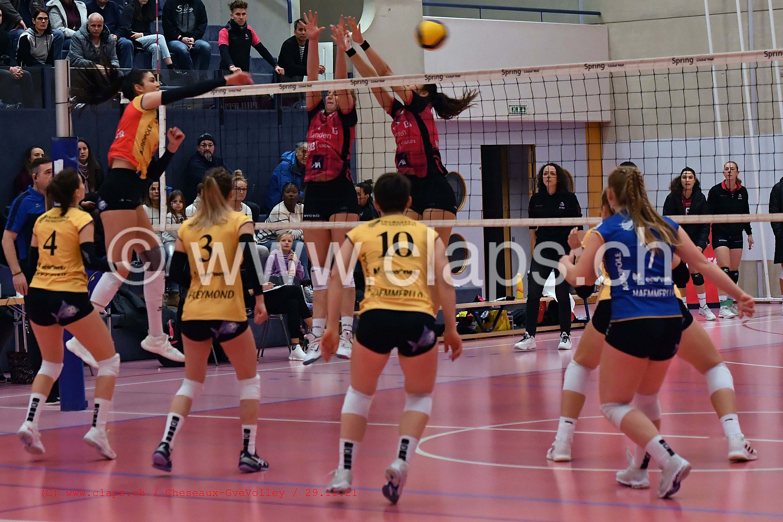 20211128 Cheseaux - Genevevolley