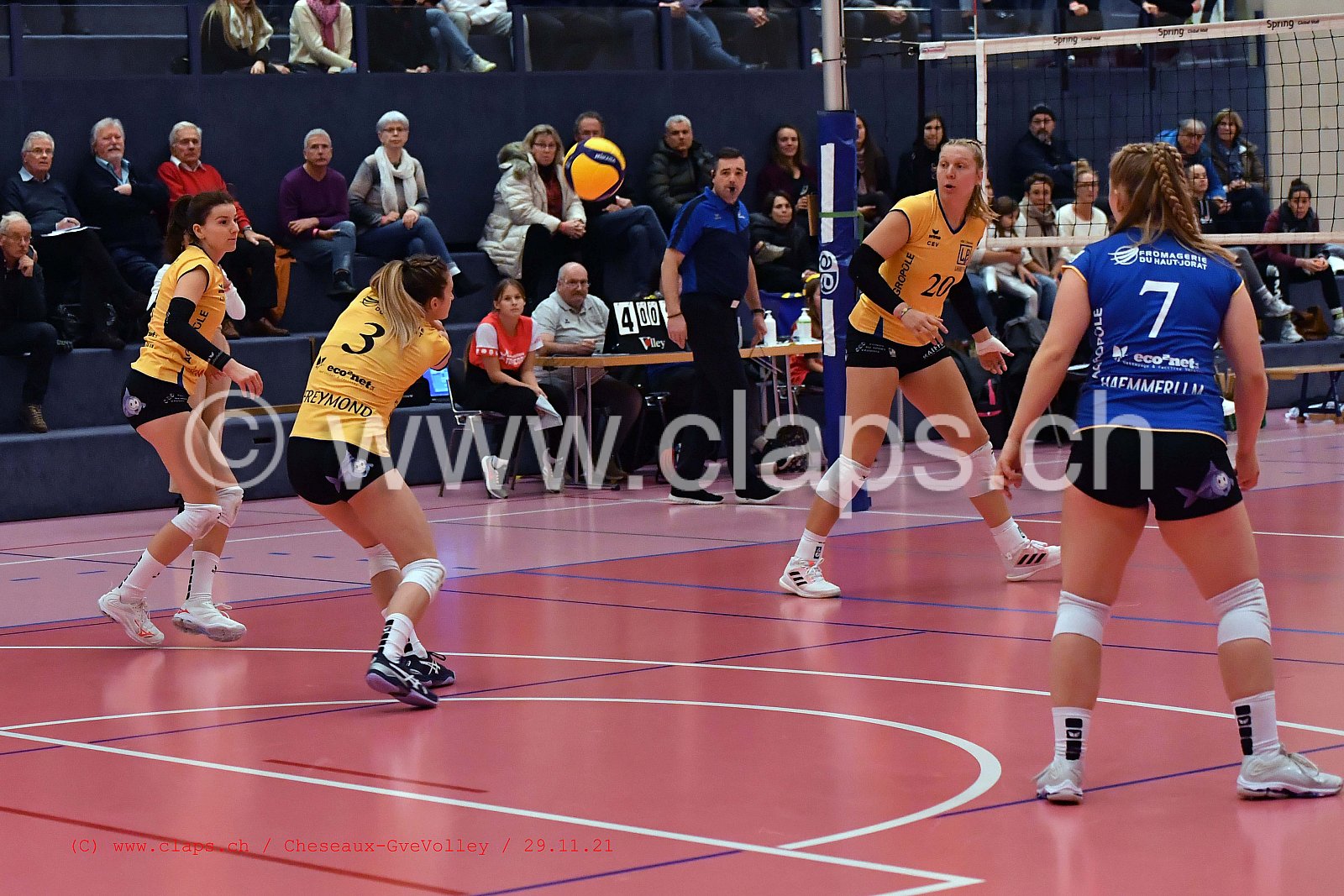 20211128 Cheseaux - Genevevolley