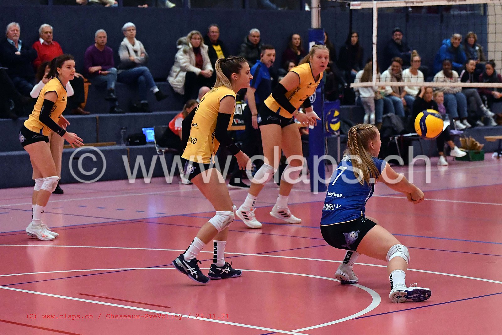 20211128 Cheseaux - Genevevolley
