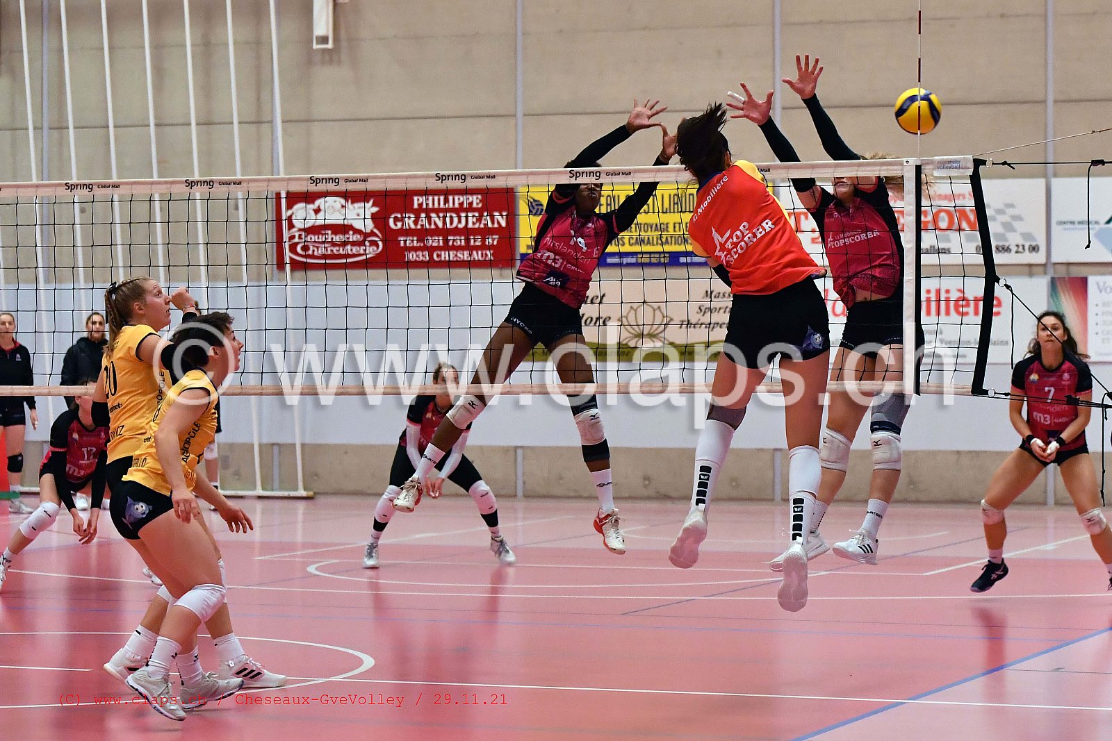 20211128 Cheseaux - Genevevolley