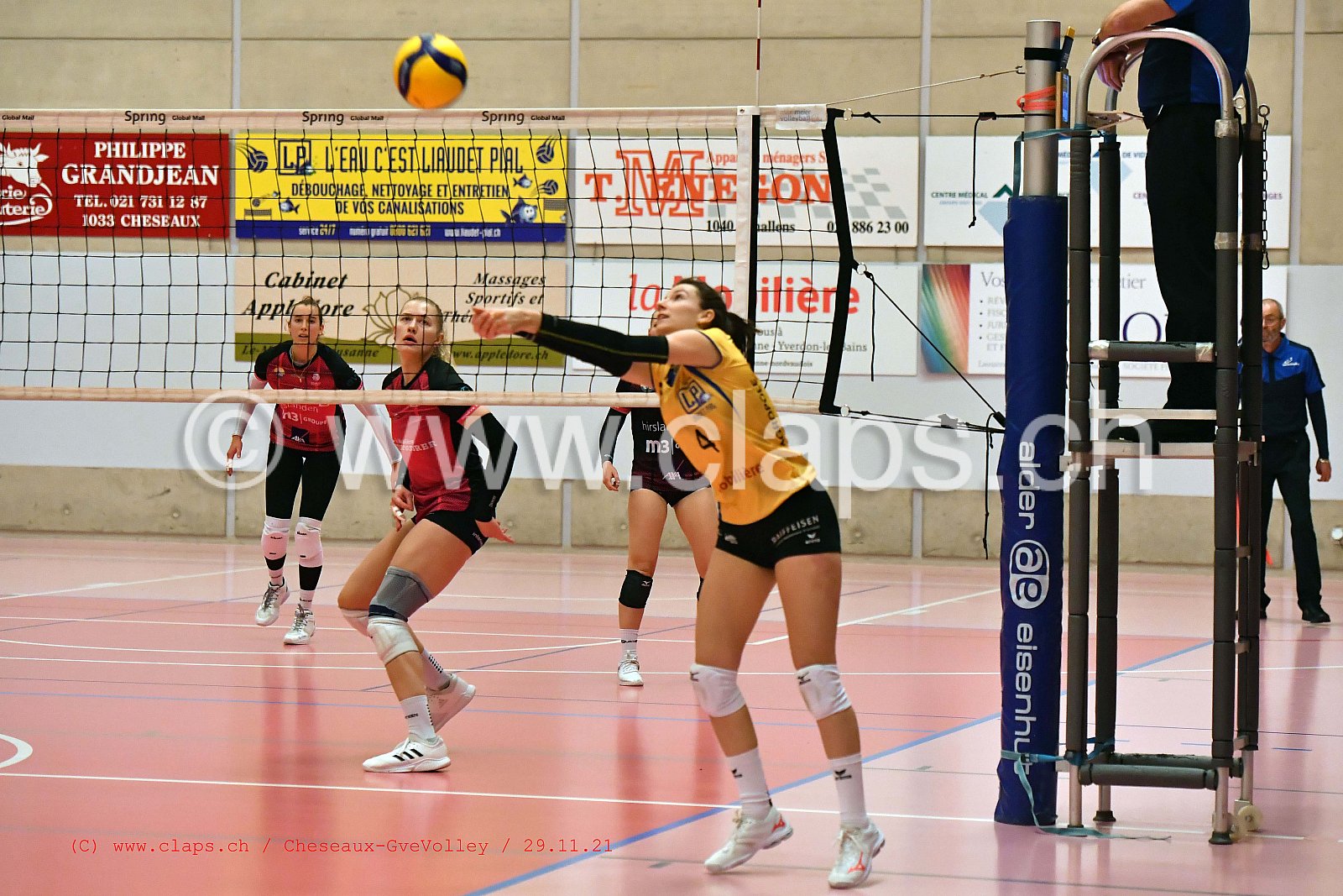 20211128 Cheseaux - Genevevolley
