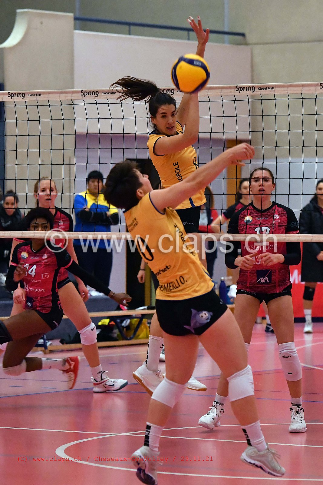 20211128 Cheseaux - Genevevolley