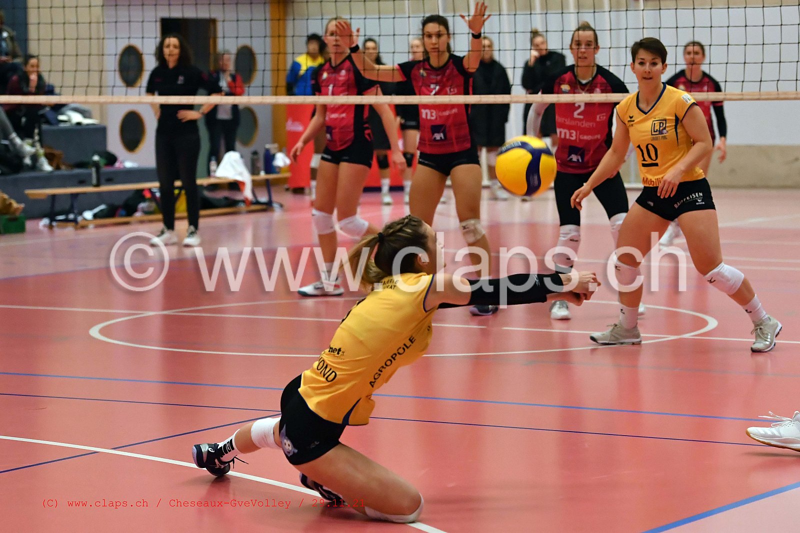 20211128 Cheseaux - Genevevolley