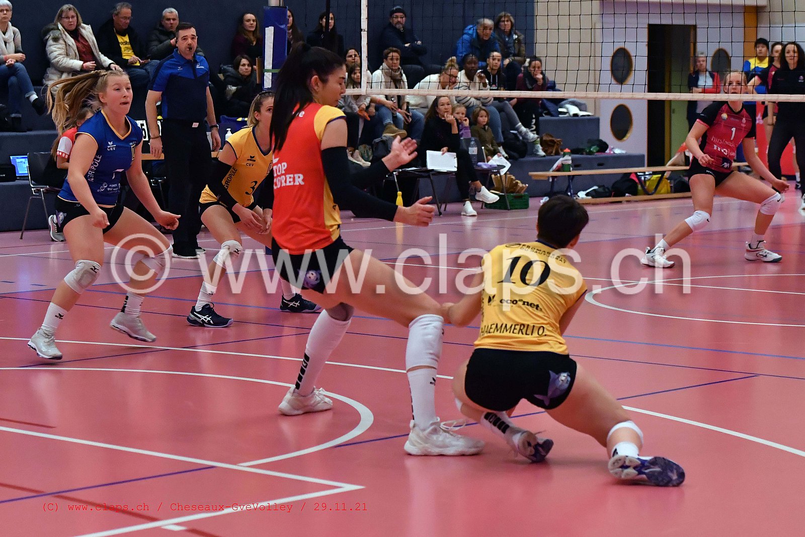 20211128 Cheseaux - Genevevolley