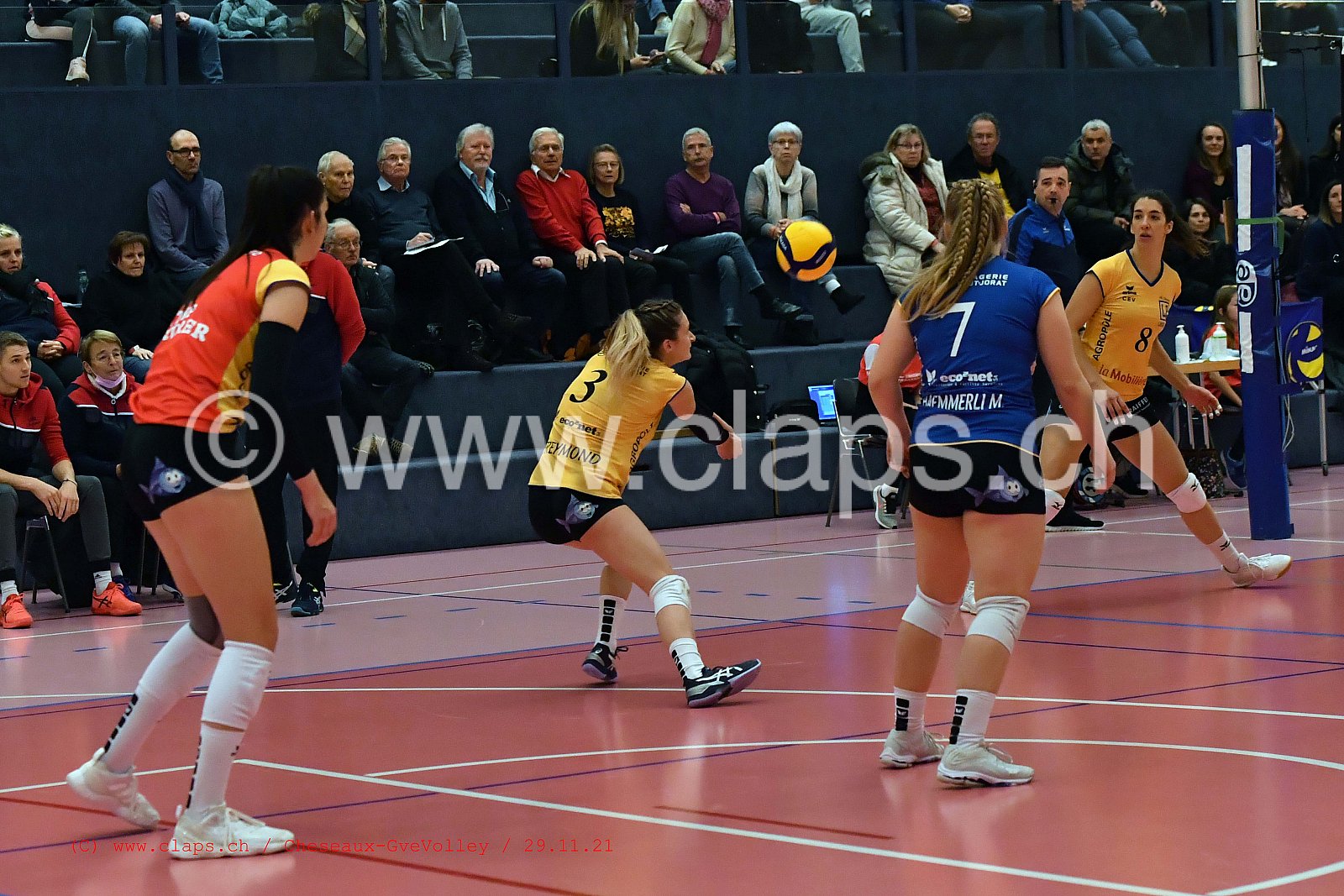 20211128 Cheseaux - Genevevolley