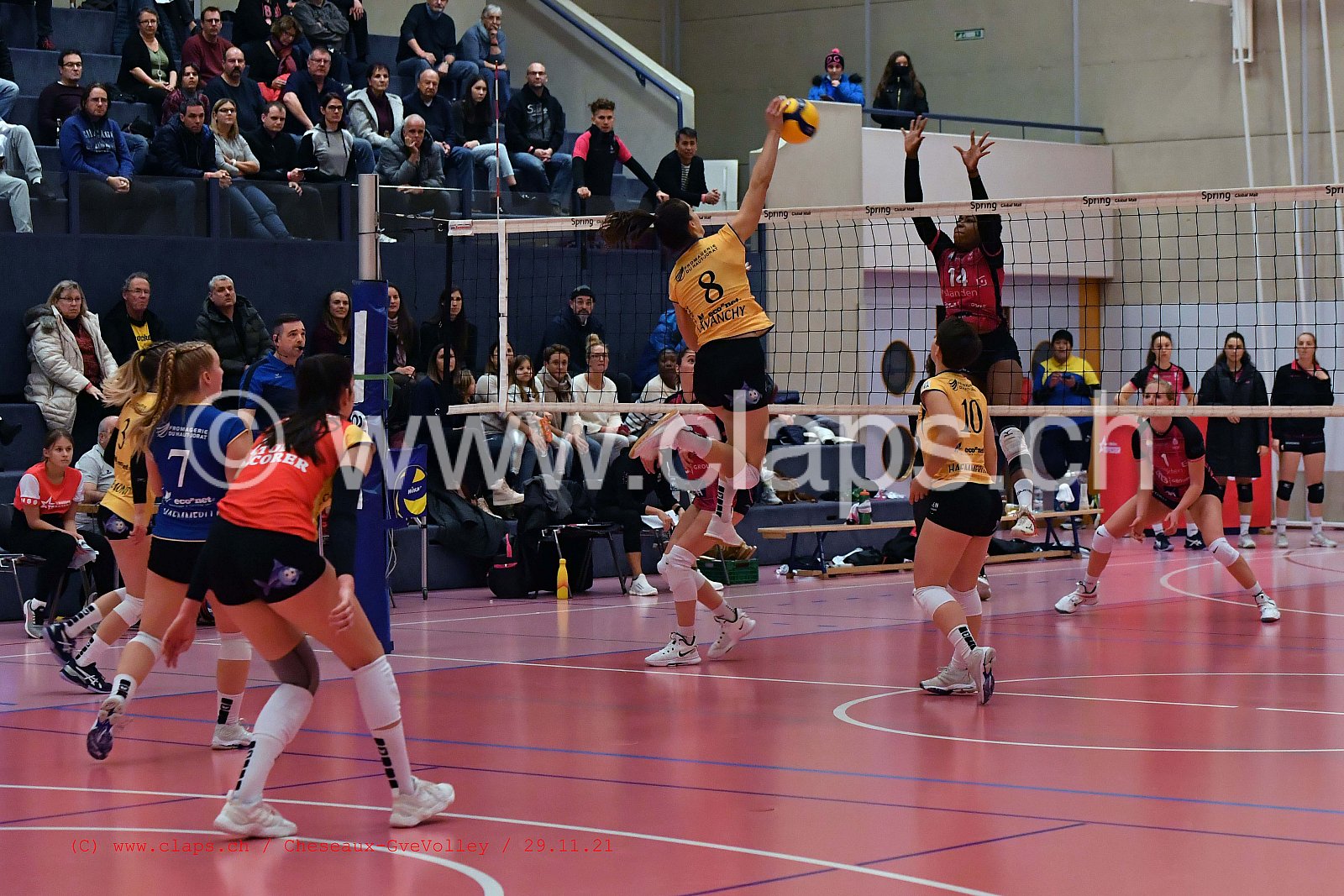 20211128 Cheseaux - Genevevolley