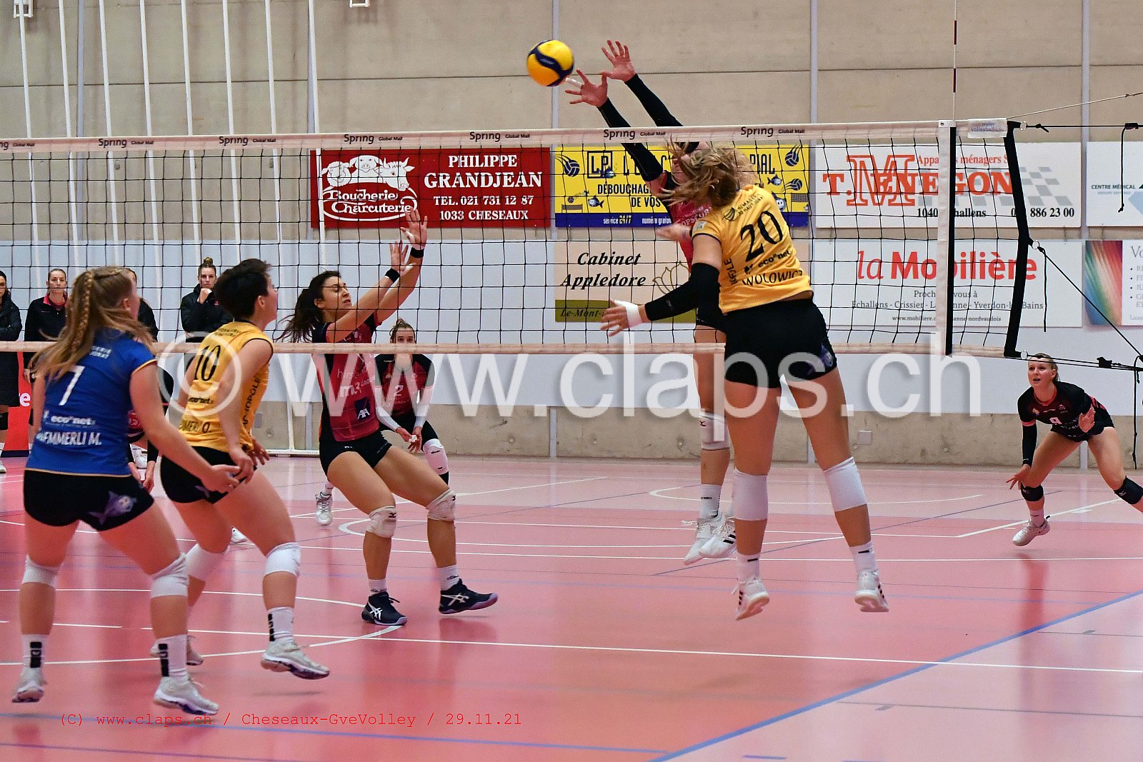 20211128 Cheseaux - Genevevolley