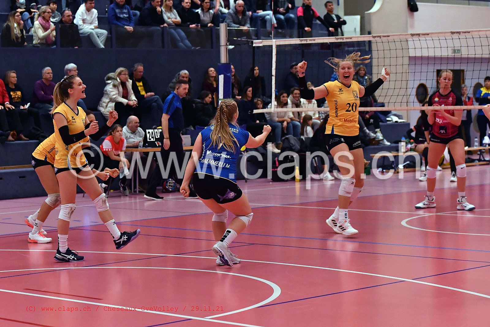 20211128 Cheseaux - Genevevolley
