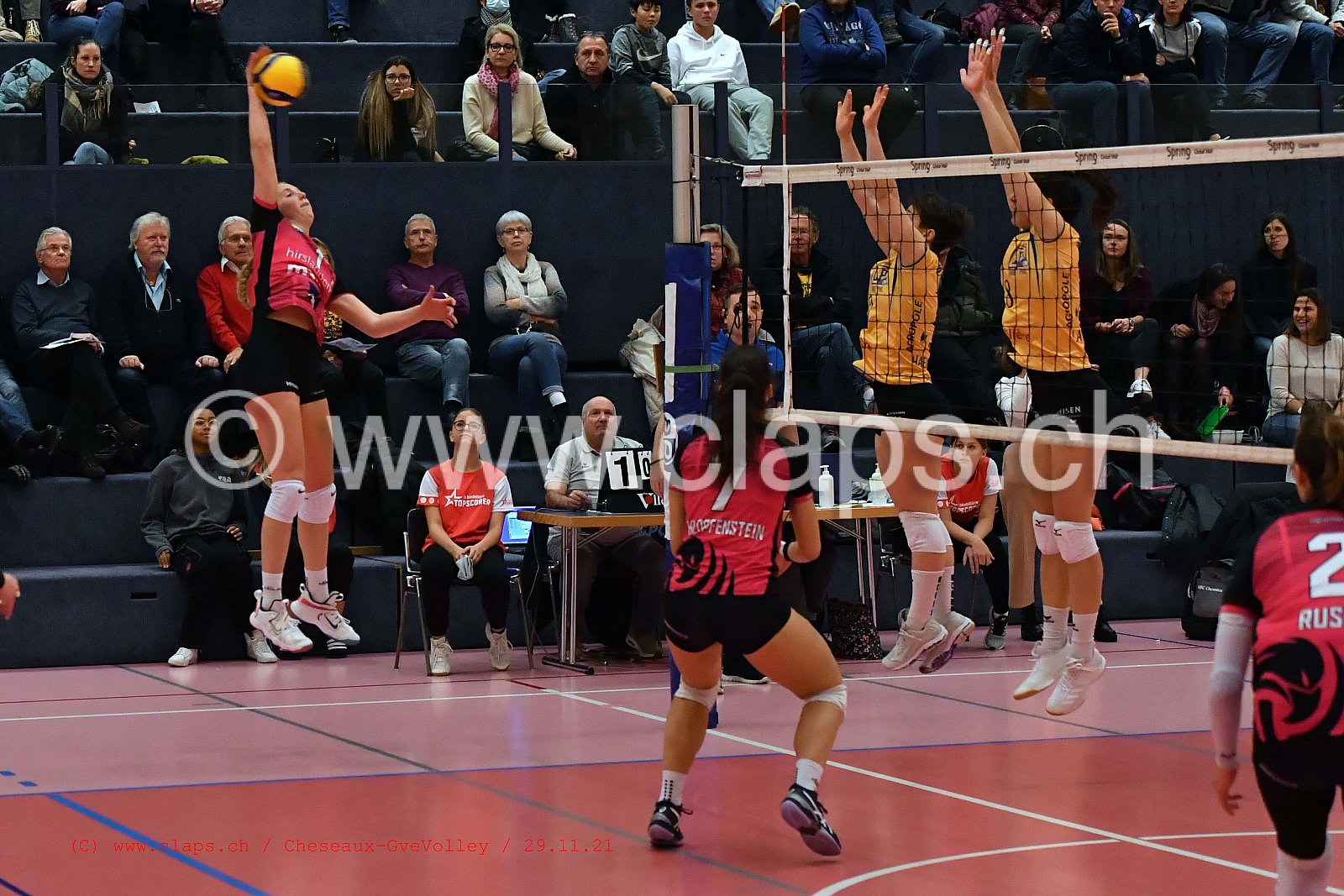 20211128 Cheseaux - Genevevolley