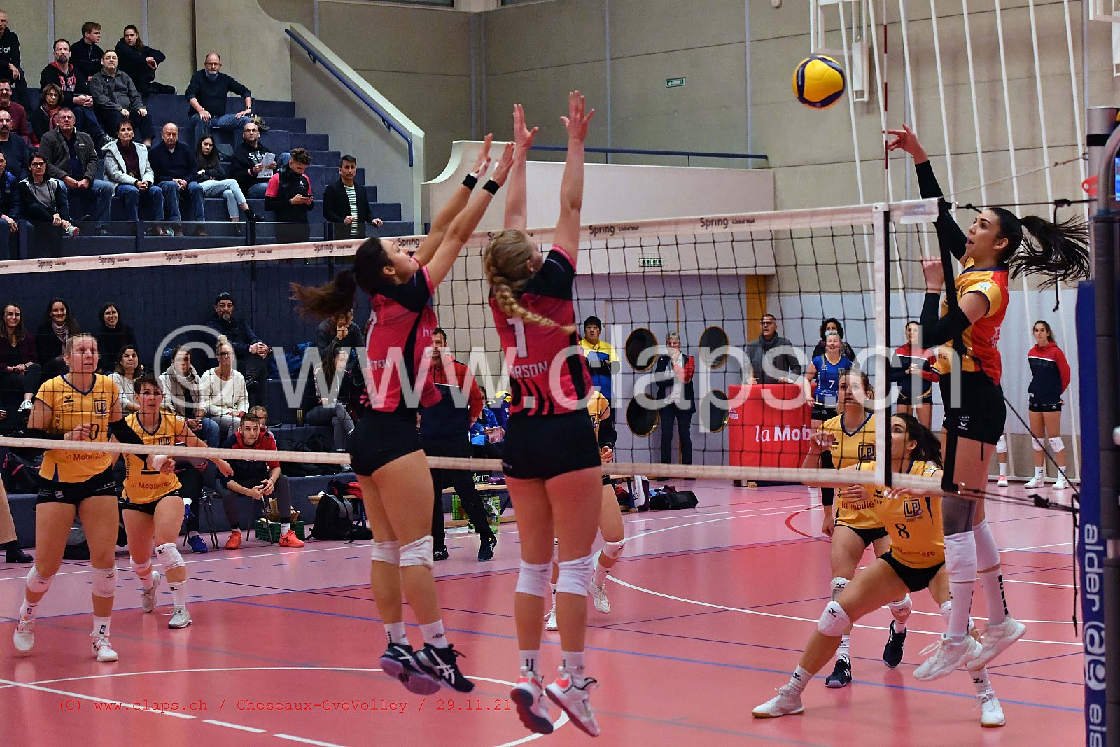 20211128 Cheseaux - Genevevolley