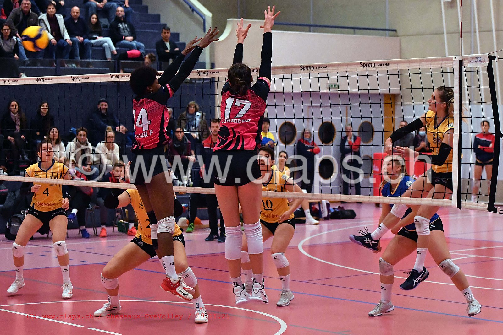 20211128 Cheseaux - Genevevolley
