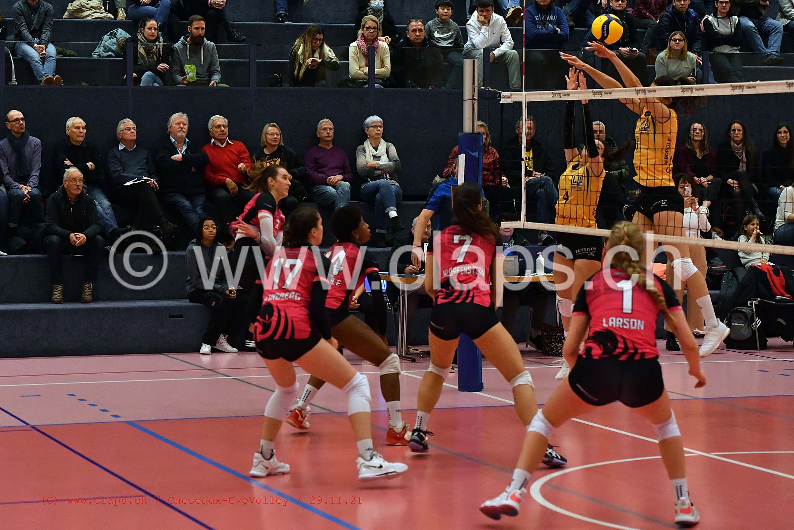 20211128 Cheseaux - Genevevolley