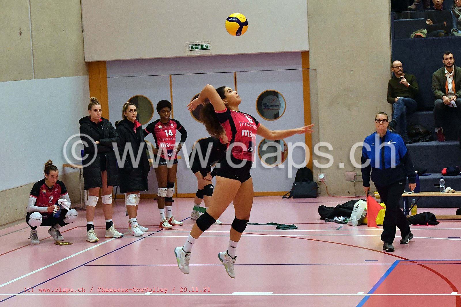 20211128 Cheseaux - Genevevolley