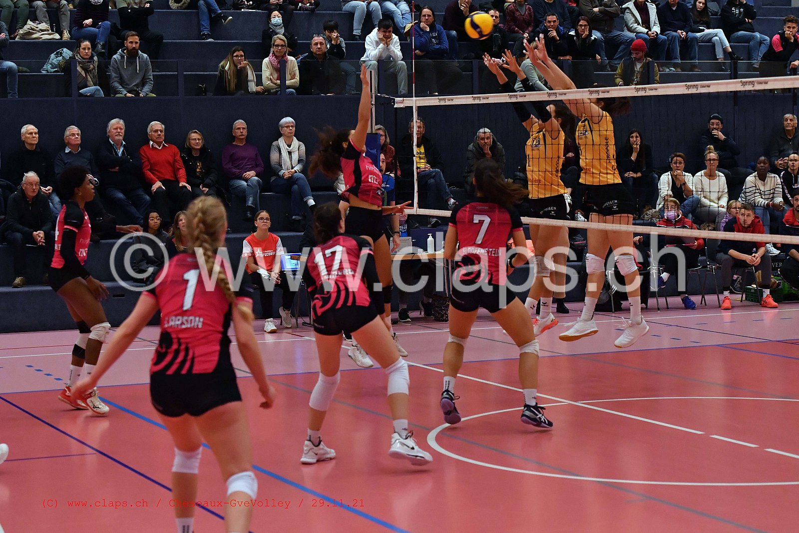 20211128 Cheseaux - Genevevolley