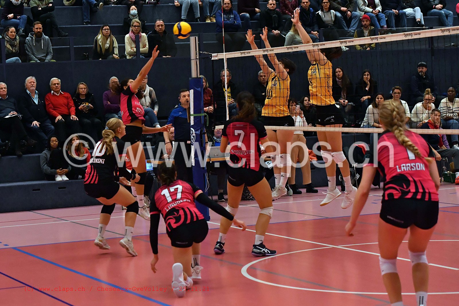 20211128 Cheseaux - Genevevolley