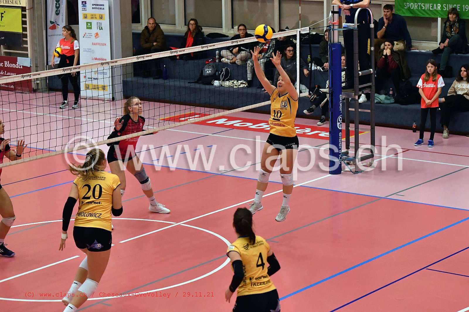 20211128 Cheseaux - Genevevolley