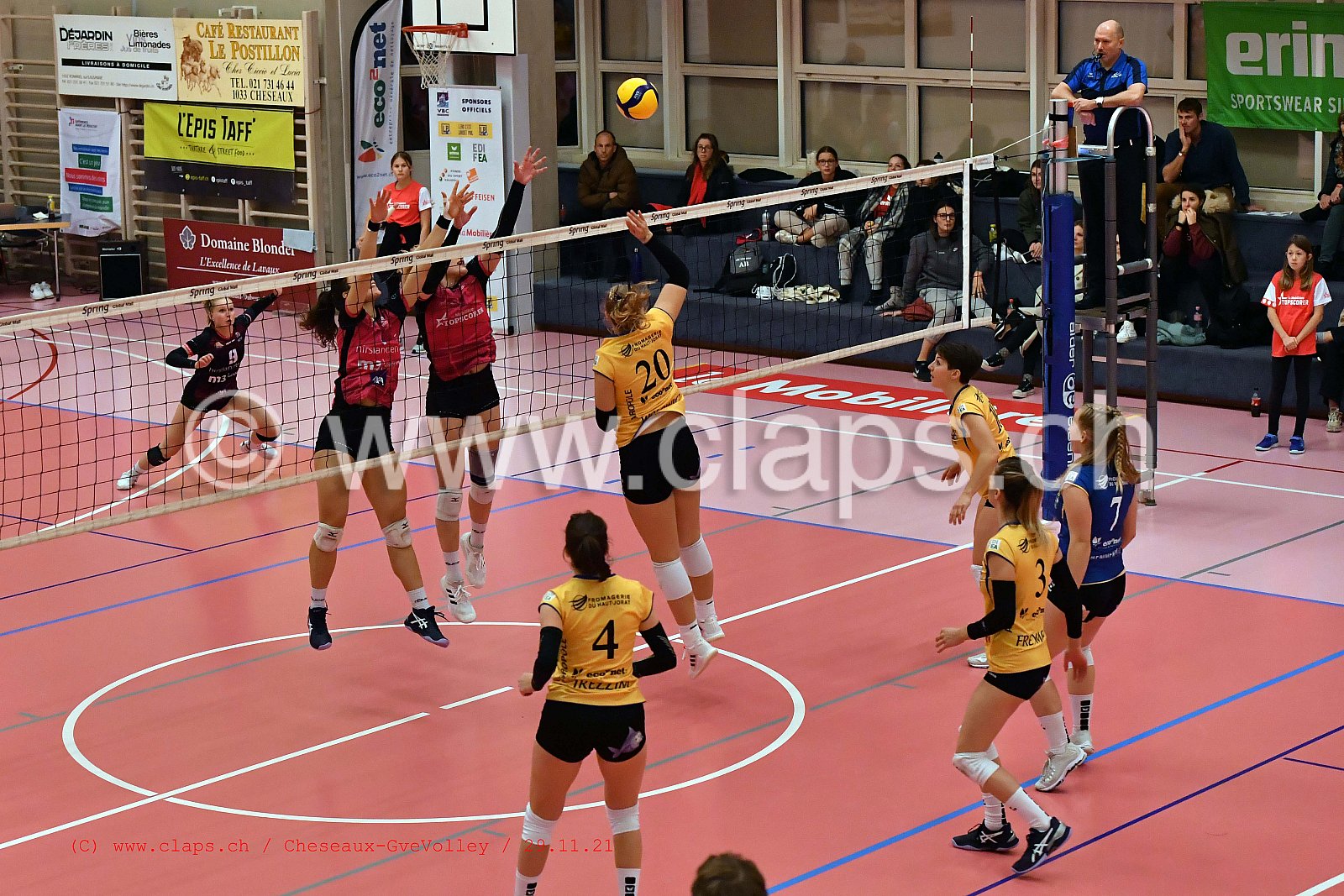 20211128 Cheseaux - Genevevolley