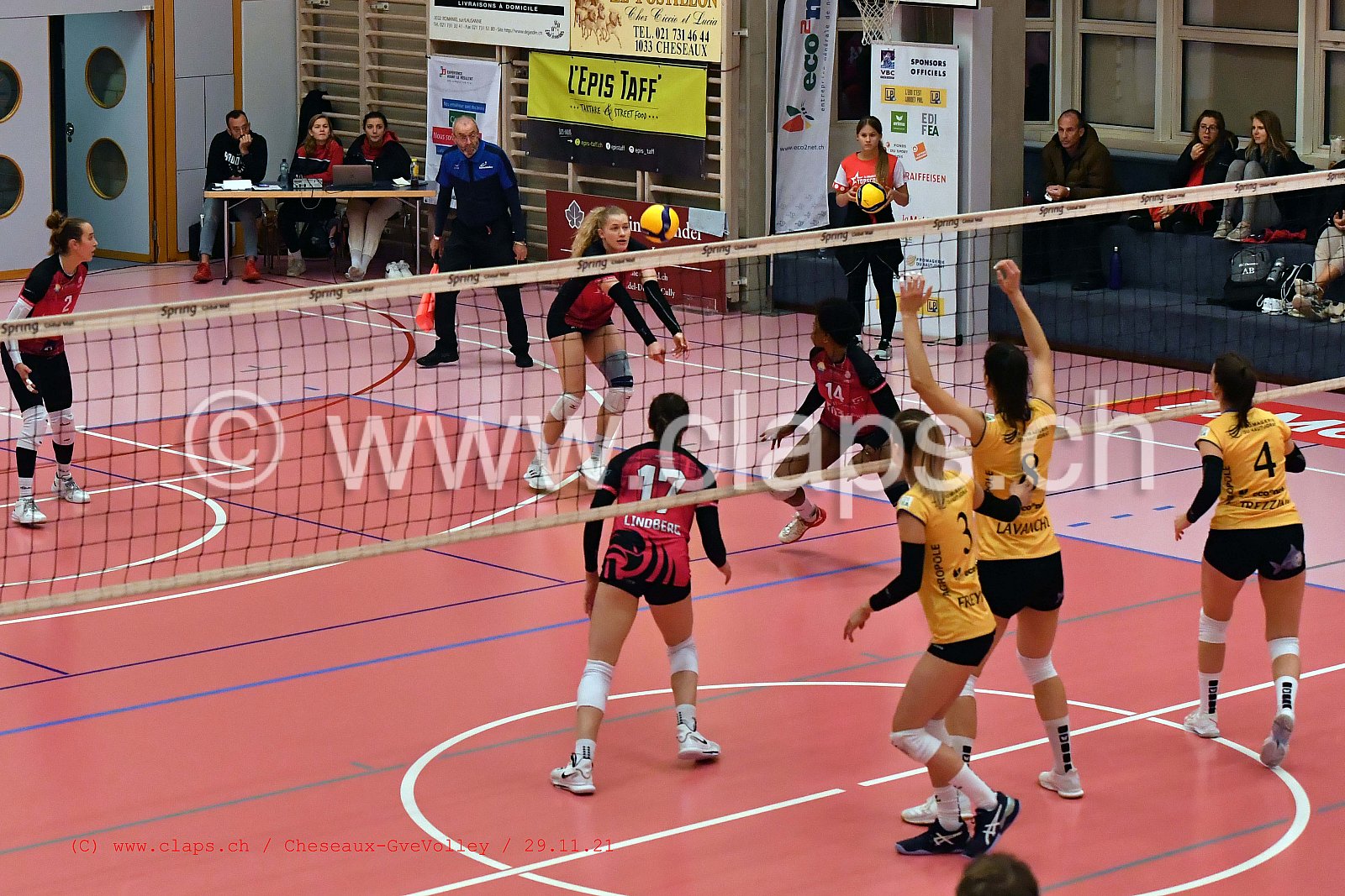 20211128 Cheseaux - Genevevolley