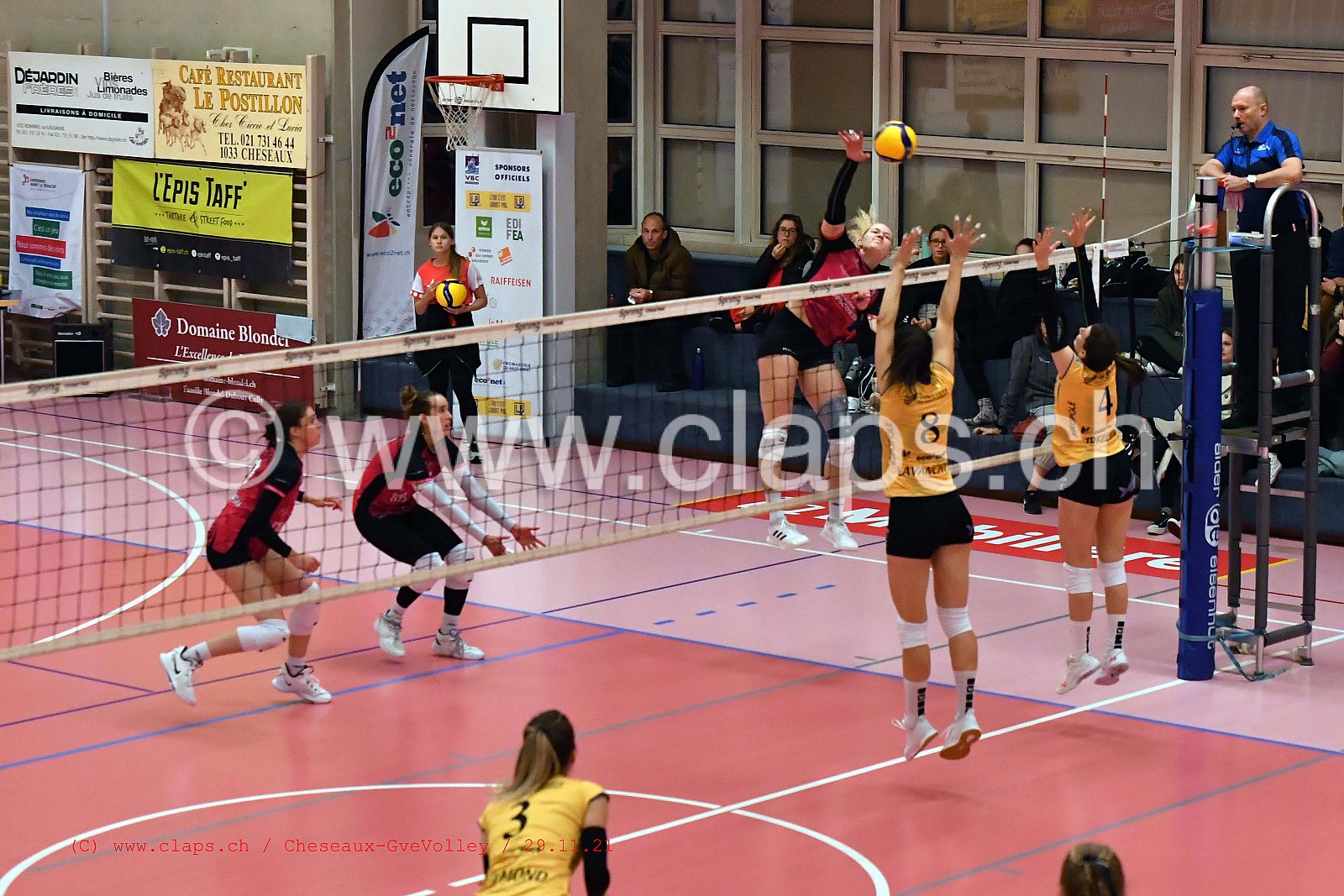20211128 Cheseaux - Genevevolley