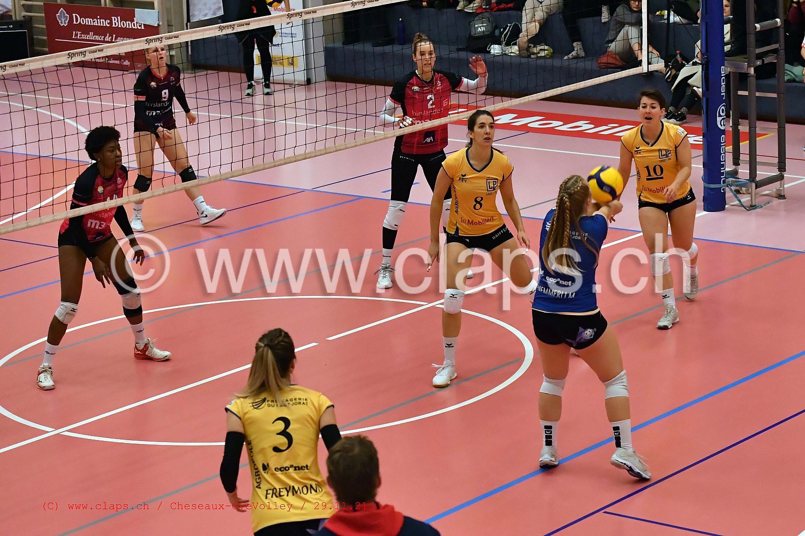 20211128 Cheseaux - Genevevolley