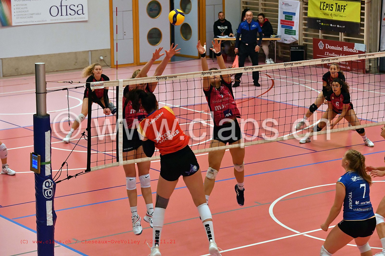 20211128 Cheseaux - Genevevolley