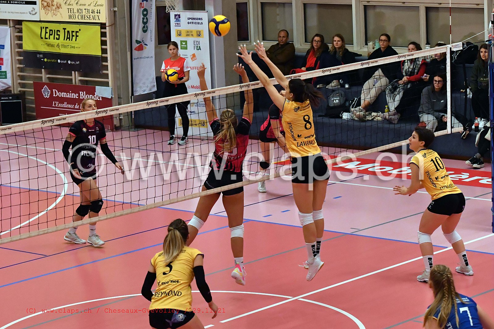20211128 Cheseaux - Genevevolley
