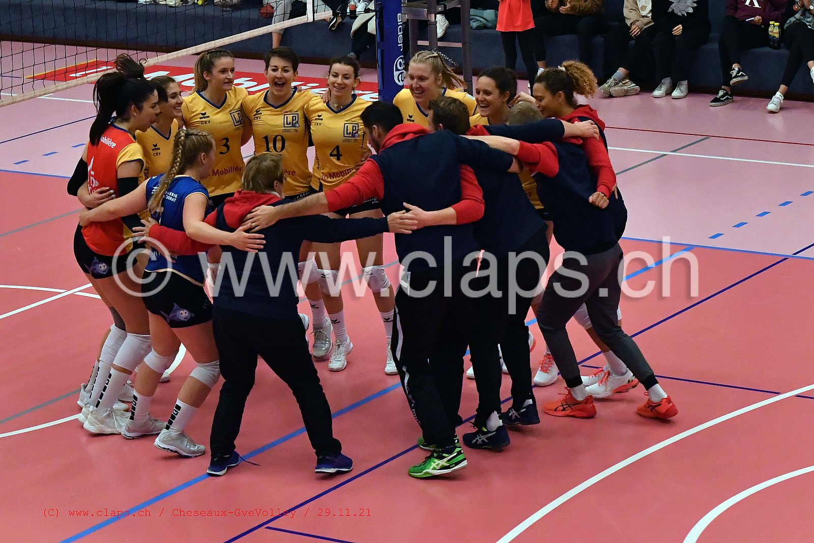 20211128 Cheseaux - Genevevolley
