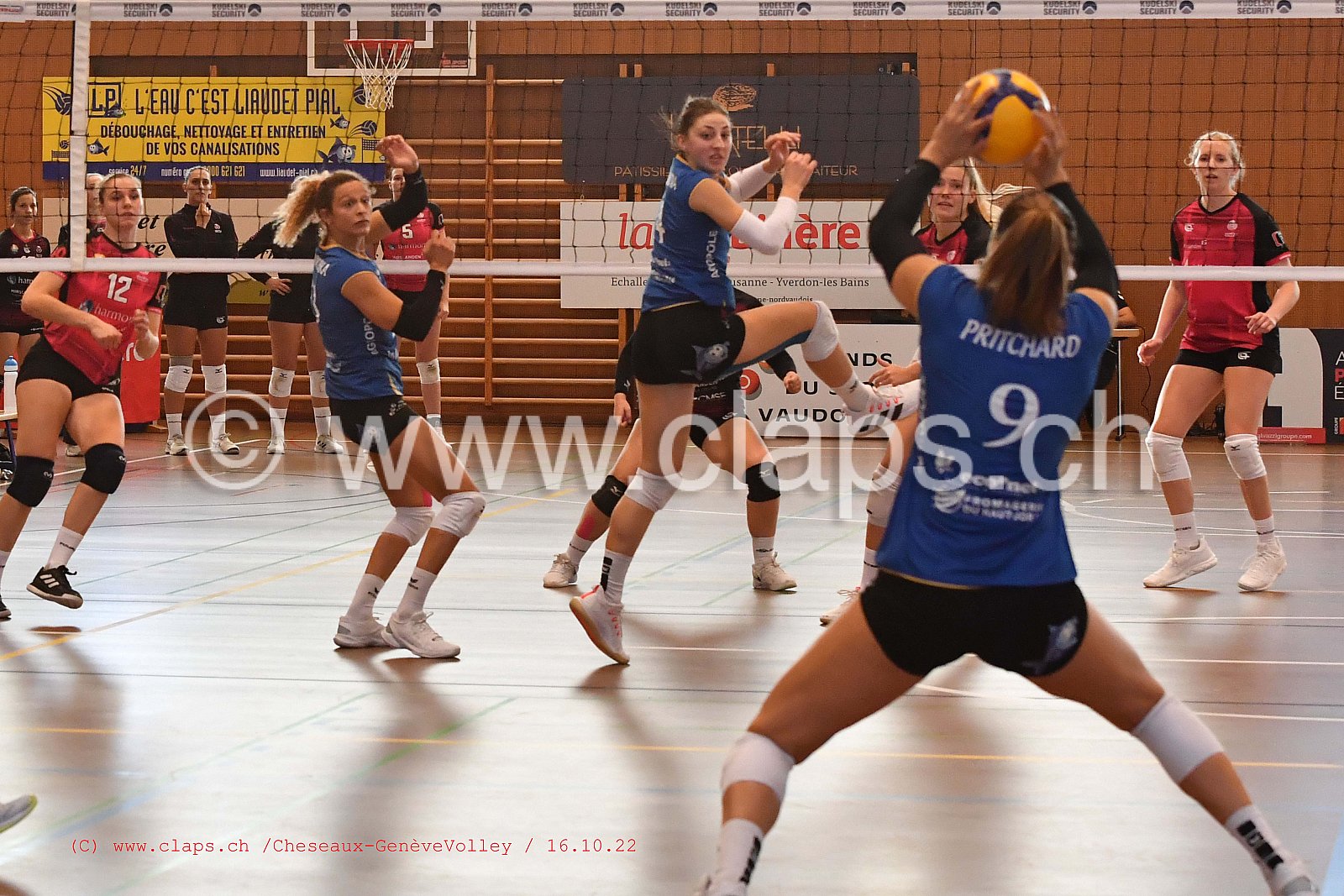 20221022 Cheseaux - Genève Volley