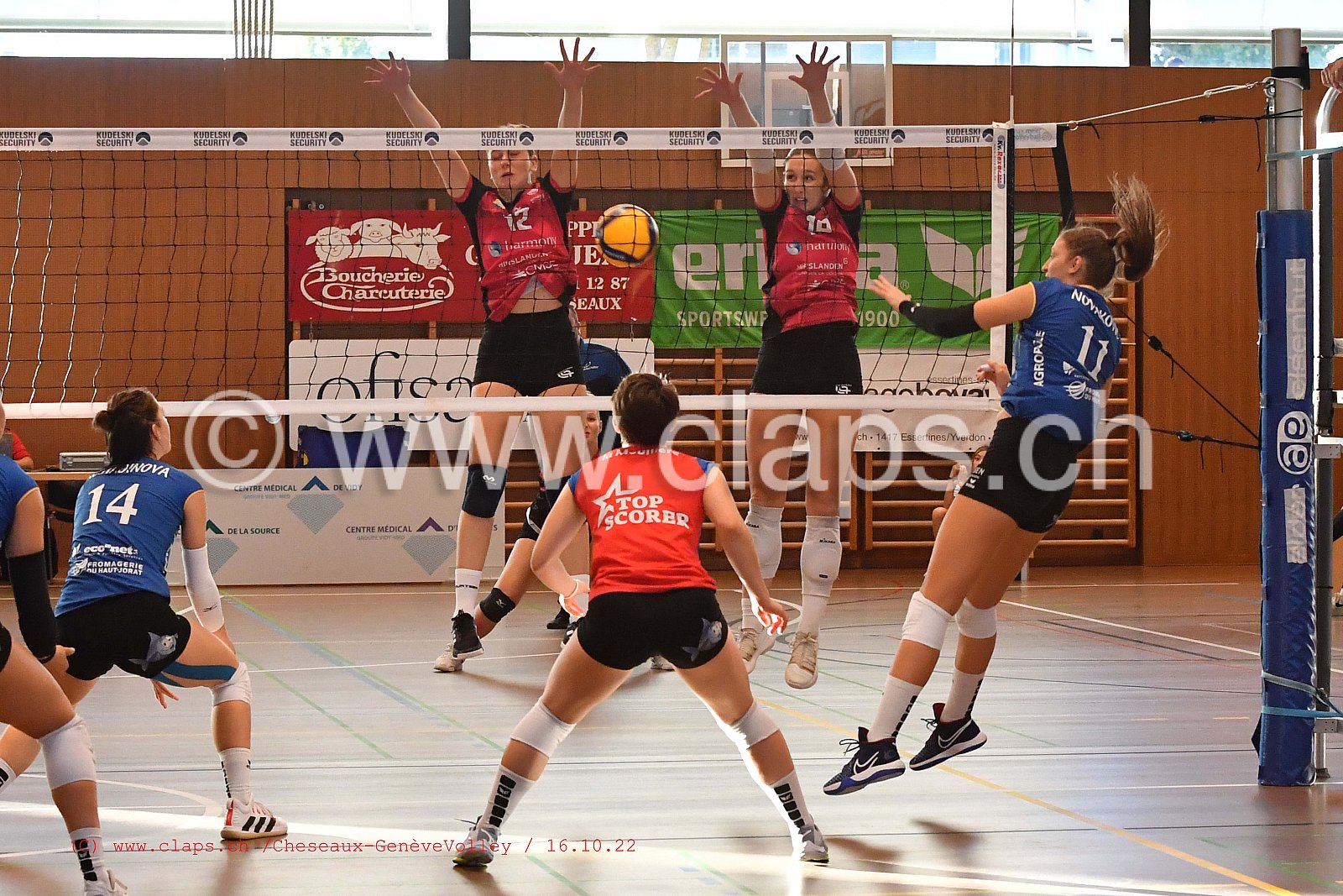 20221022 Cheseaux - Genève Volley