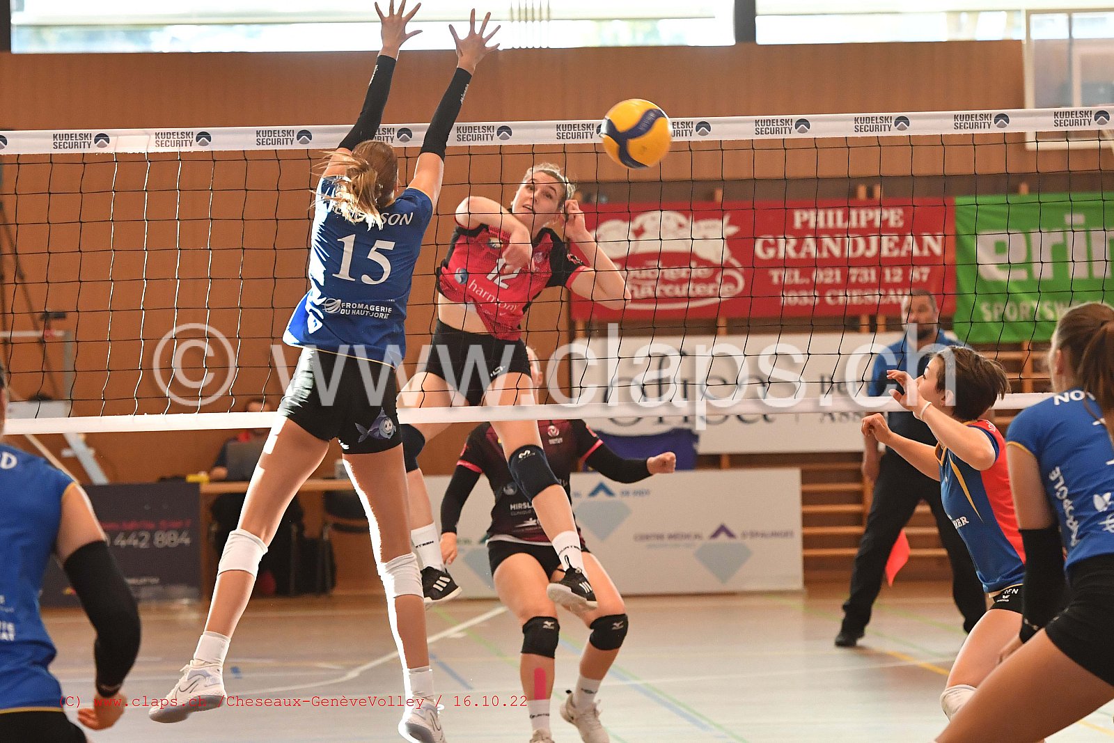 20221022 Cheseaux - Genève Volley