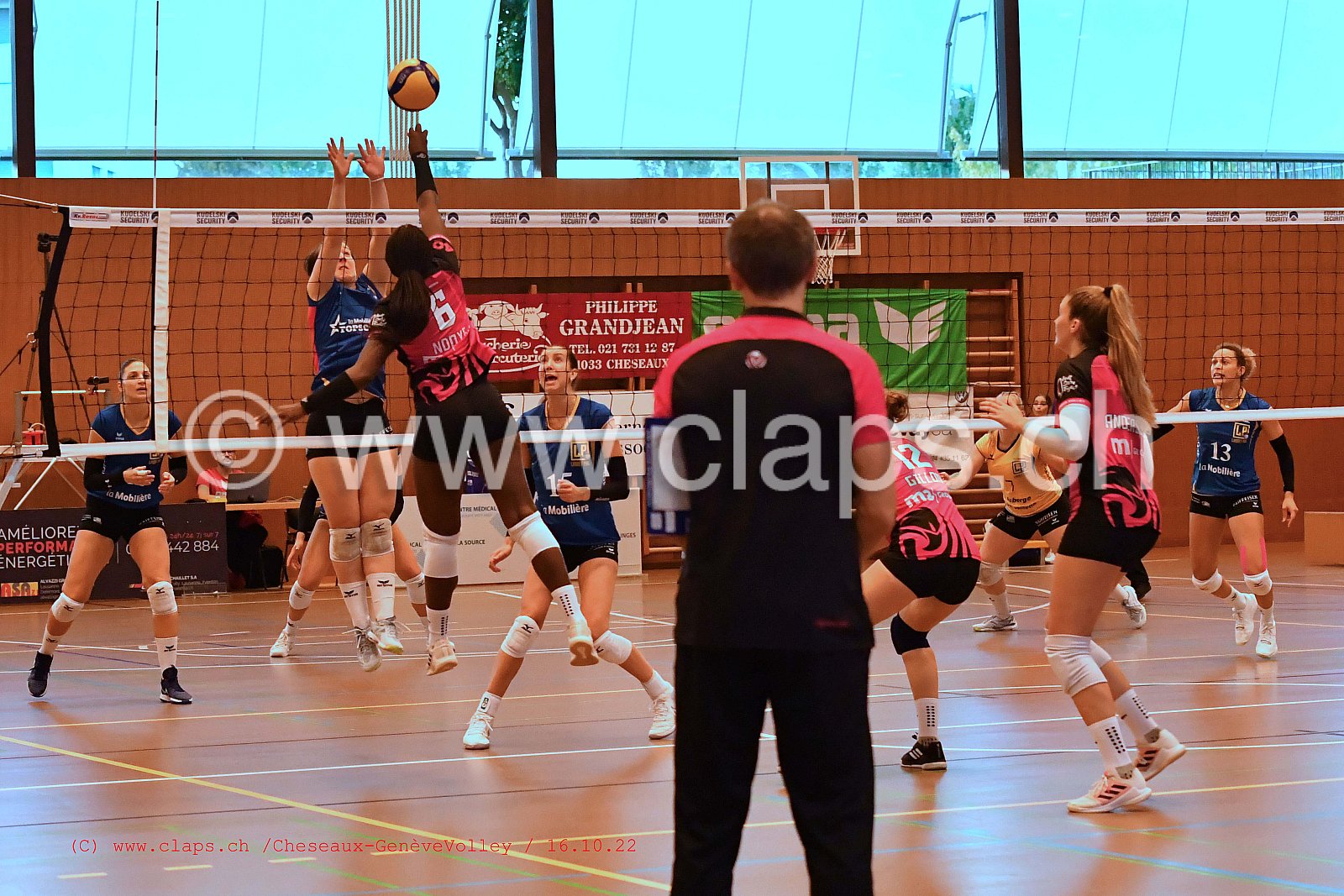 20221022 Cheseaux - Genève Volley