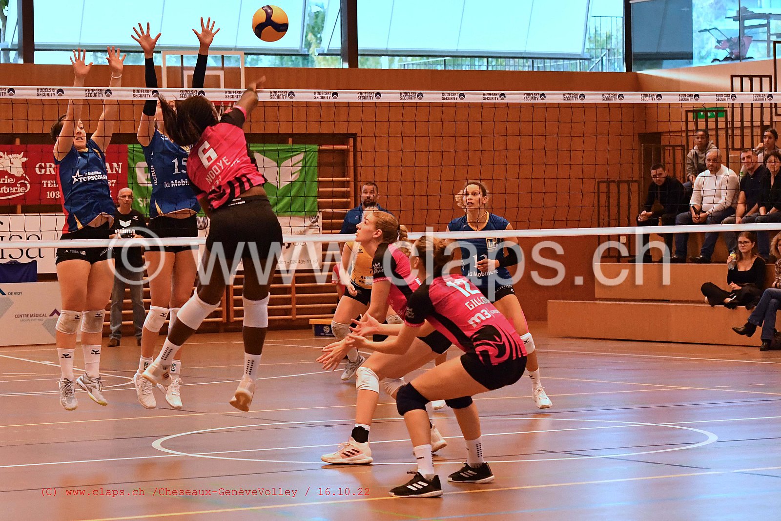 20221022 Cheseaux - Genève Volley