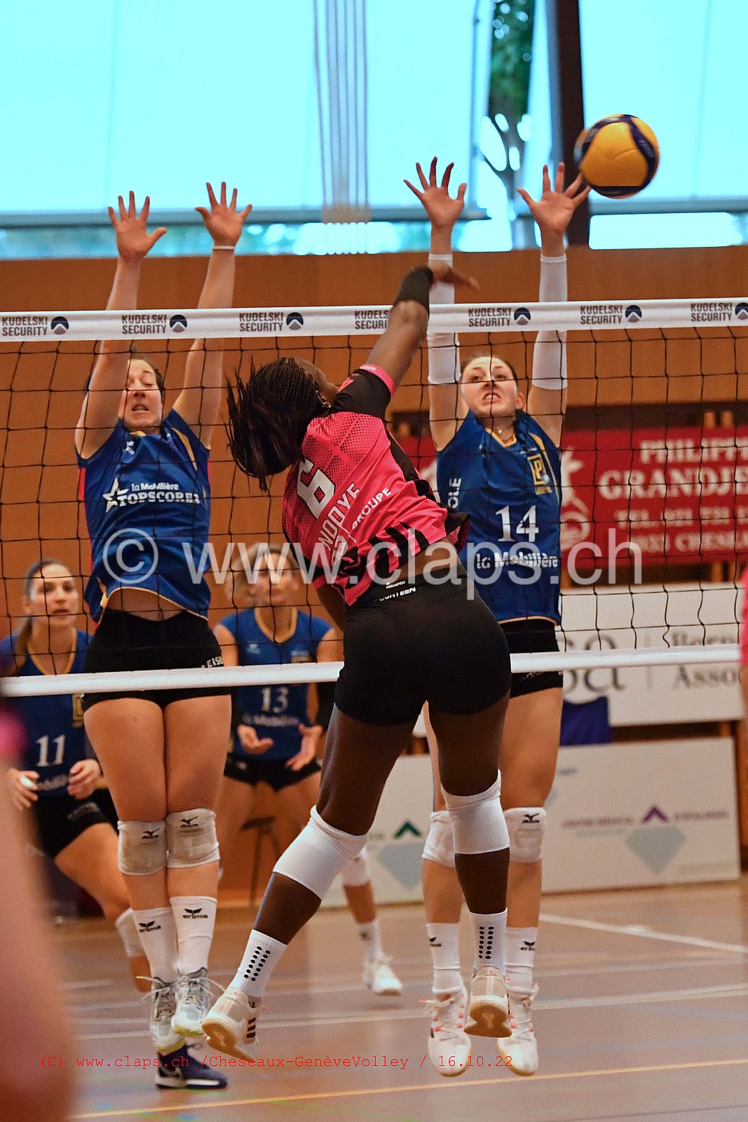 20221022 Cheseaux - Genève Volley