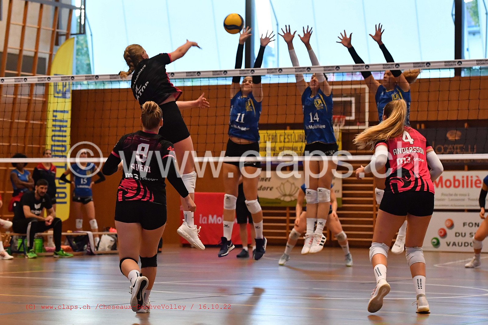 20221022 Cheseaux - Genève Volley
