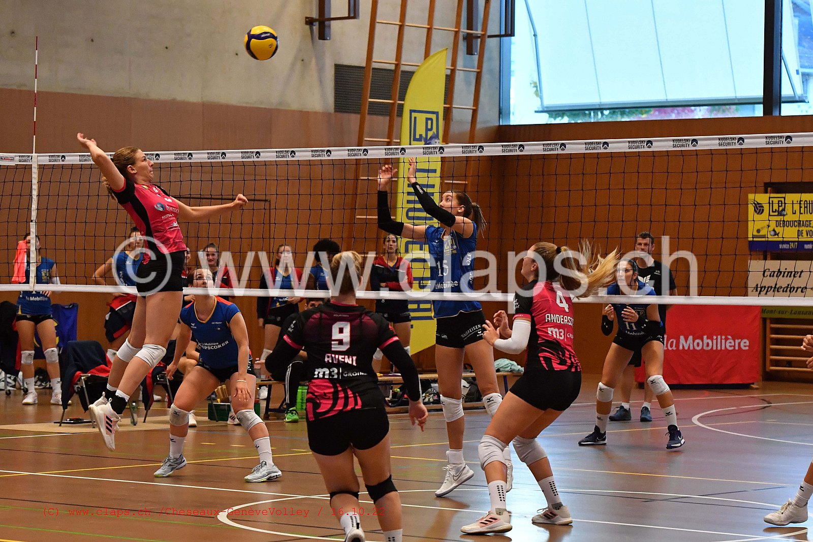 20221022 Cheseaux - Genève Volley