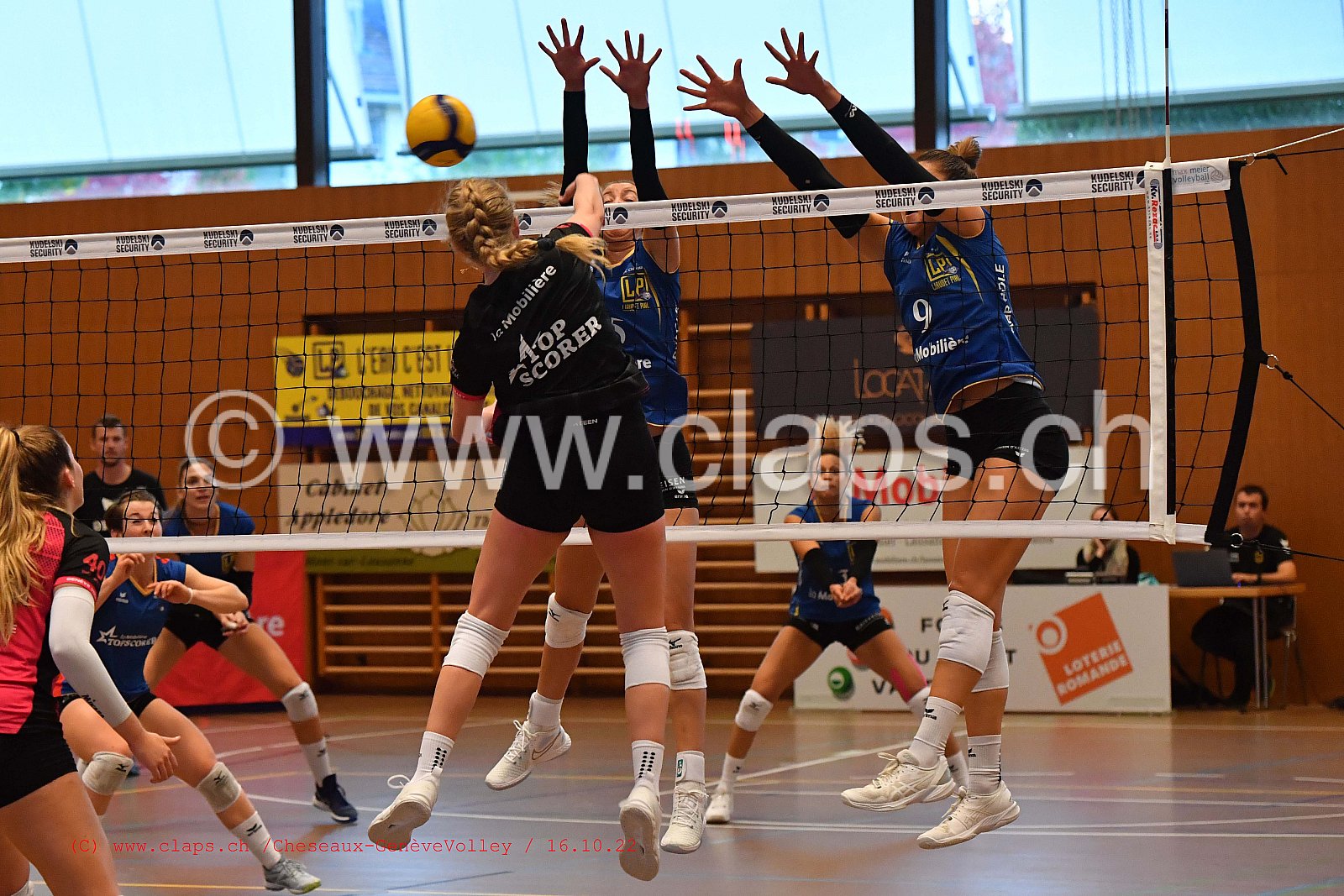 20221022 Cheseaux - Genève Volley