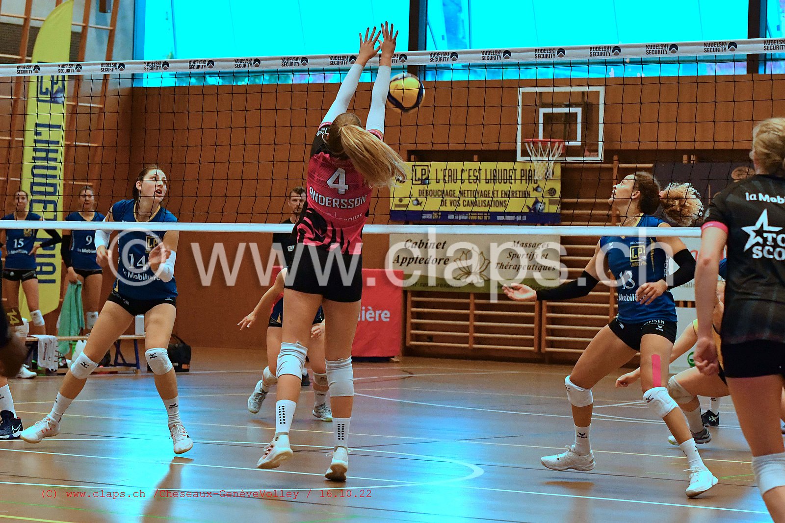 20221022 Cheseaux - Genève Volley