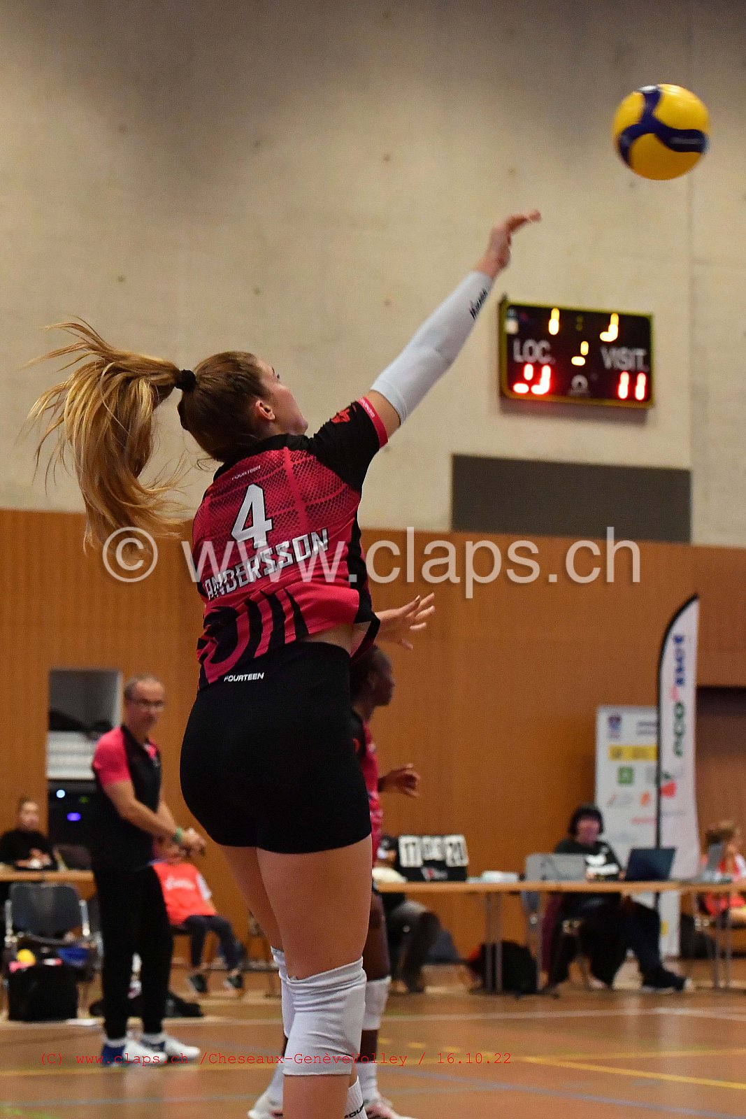20221022 Cheseaux - Genève Volley