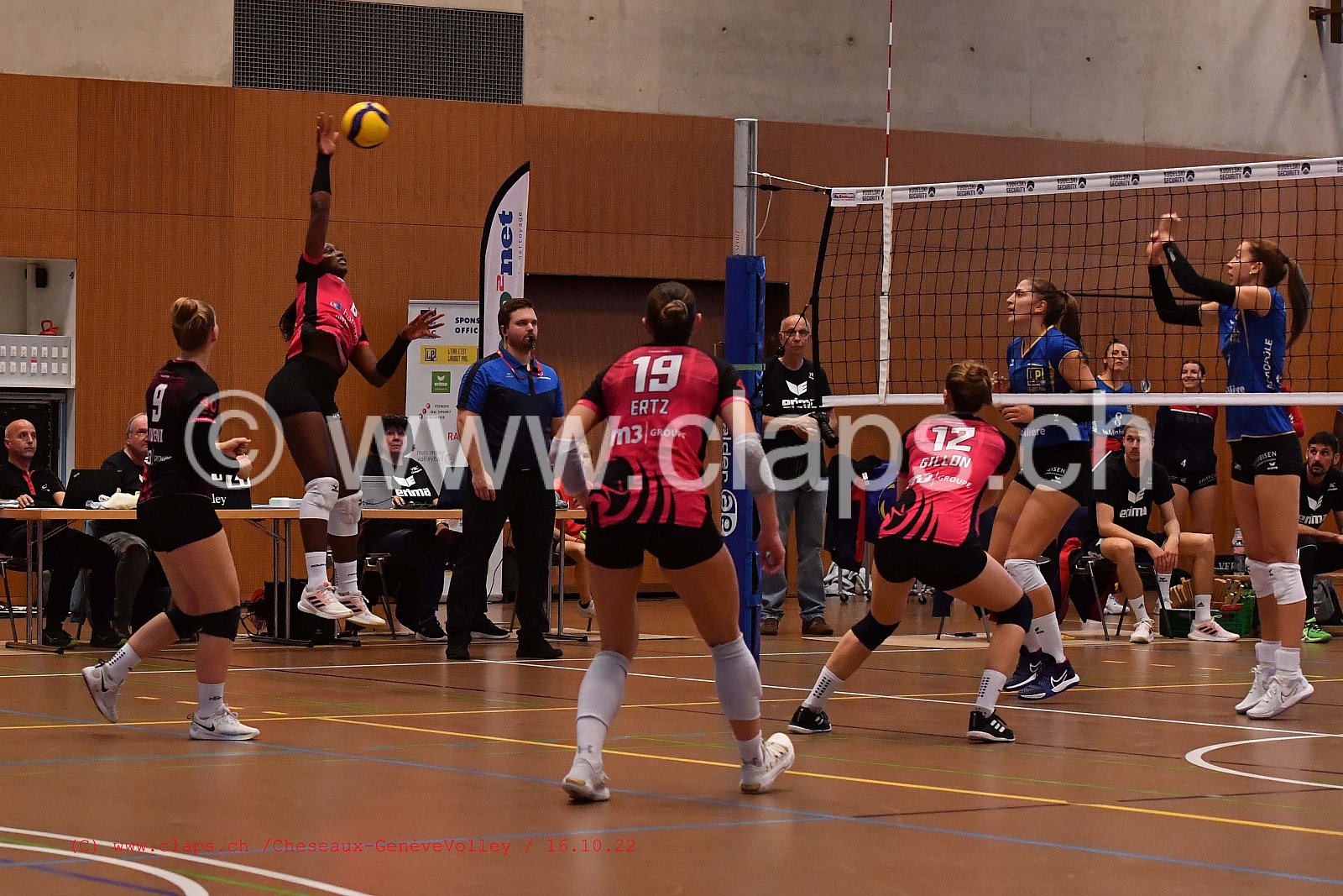 20221022 Cheseaux - Genève Volley