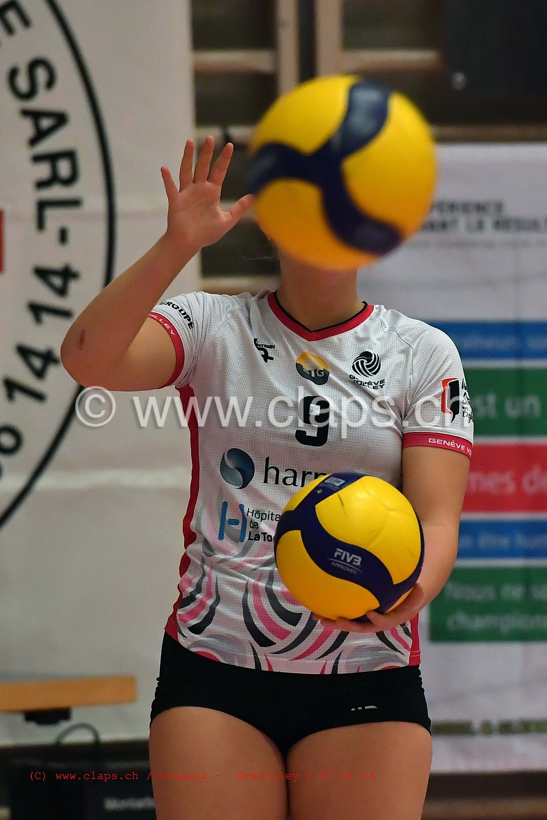 20240107 Cheseaux - GeneveVolley