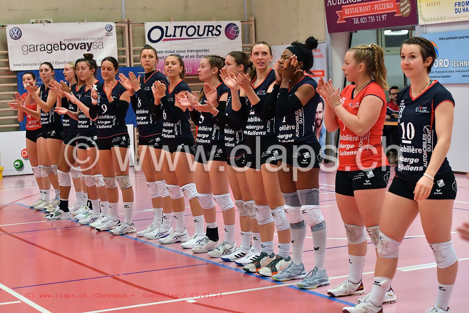 20240107 Cheseaux - GeneveVolley