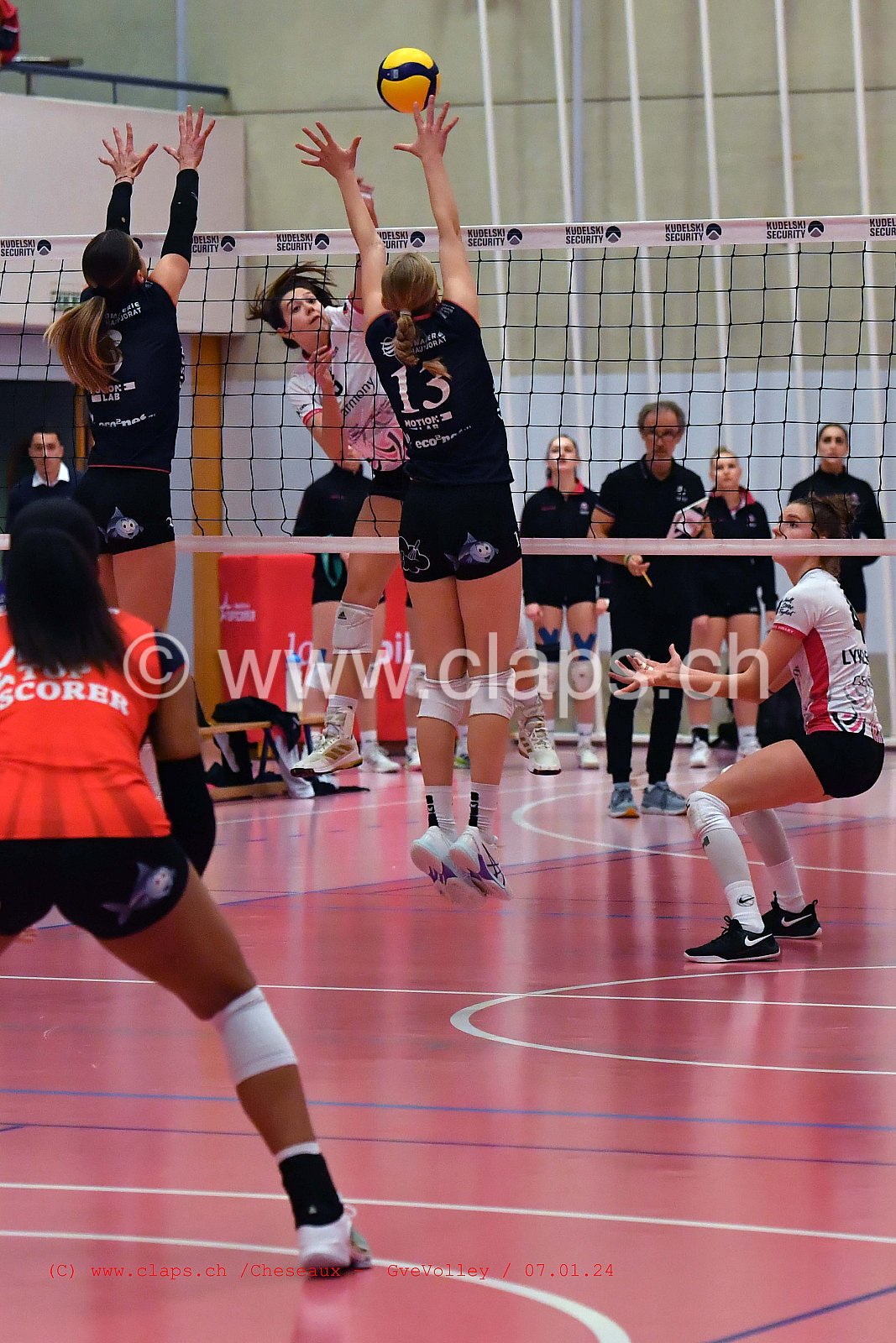 20240107 Cheseaux - GeneveVolley