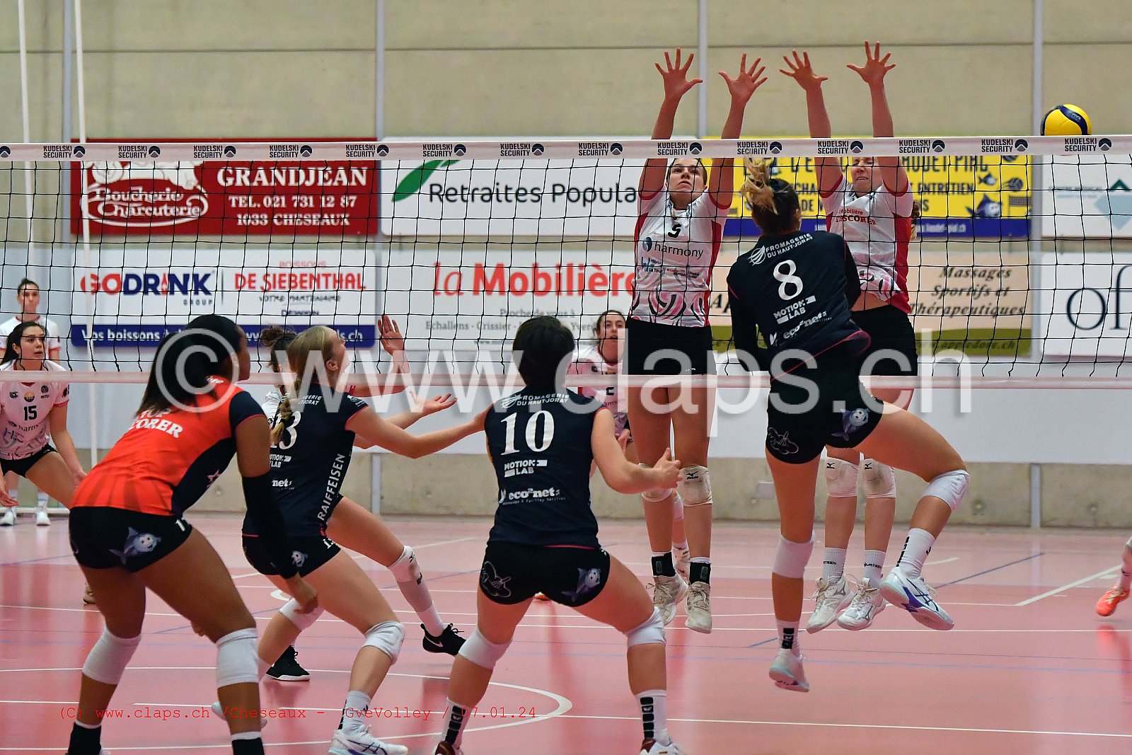20240107 Cheseaux - GeneveVolley