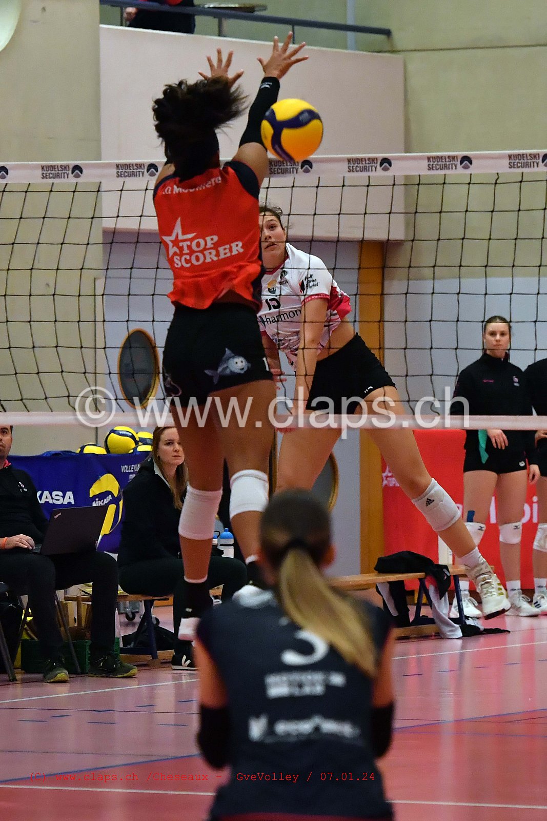 20240107 Cheseaux - GeneveVolley